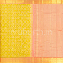 Load image into Gallery viewer, Sampanga Kanjivaram Silk Saree with Peach