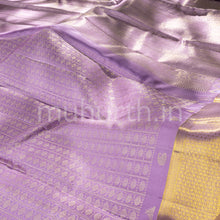 Load image into Gallery viewer, Kanjivaram Lavender Silk Saree
