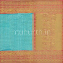 Load image into Gallery viewer, Kanjivaram Rexona Silk Saree with Brown