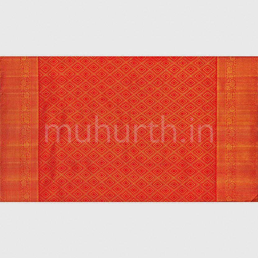 Kanjivaram Bridal Red Silk Saree