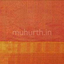 Load image into Gallery viewer, Kanjivaram Tiratchai Green Silk Saree with Red