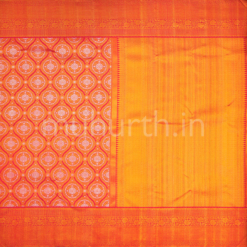 Kanjivaram Bridal Red Silk Saree