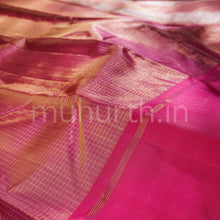 Load image into Gallery viewer, Rose Red Pure Kanjivaram Silk Saree