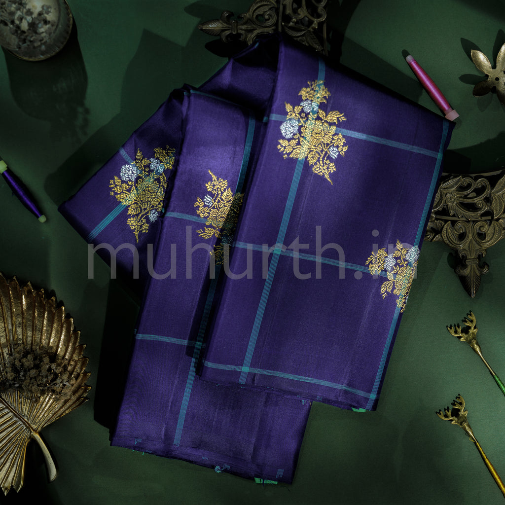 Vijaya Pure Kanjivaram Silk Saree