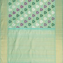Load image into Gallery viewer, Sea Green Rangkat Kanjivaram Silk Saree