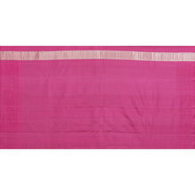 Load image into Gallery viewer, Light Elaichi Checks Kanjivaram Silk Saree with Tissue Pink