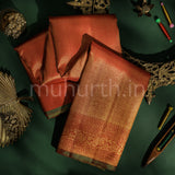 Red Bridal Kanjivaram Silk Saree