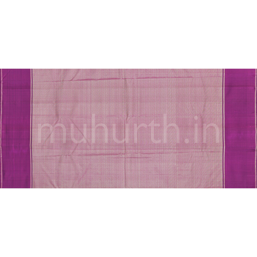 Magenta Pure Kanjivaram Silk Saree