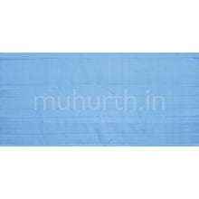 Load image into Gallery viewer, Light Blue Tissue Vaira-Oosi Pure Zari Kanjivaram Silk Saree