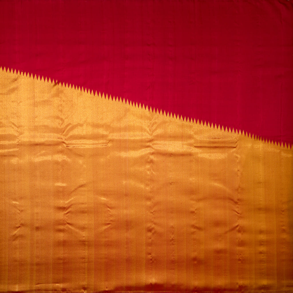 Arakku Temple Rek Kanjivaram Silk Saree