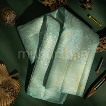 Load image into Gallery viewer, Sea Green Luxury &amp; Pure Kanjivaram Silk Saree