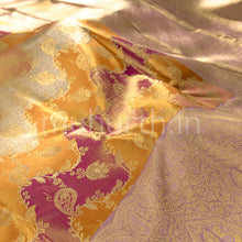 Load image into Gallery viewer, Rangkat Varnam Tissue Kanjivaram Silk Saree with Lavender